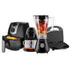 Kit Essencial Cozinha Black Cadence 110v