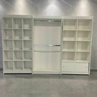 Kit Estante Expositora Multiuso Branco 185X276X32Cm - Deep