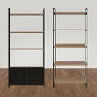 Kit Estante Industrial + Armário Para Biblioteca Multiuso