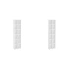 Kit Estante Para Livros Com 12 Nichos 221cmx148cm Caracol Bra