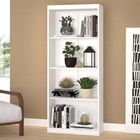 Kit Estantes Para Livros Branco 185x276x32Cm - Deep