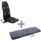Kit Esteira Massageadora Massage Mat E Assento Ultra Massage
