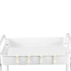 Kit Estética Com Banco Mocho E Carrinho Organizador - Branco