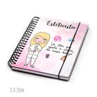 Kit Esteticista Feminino Caneca Almofada E Agenda Cabelo:loir