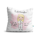 Kit Esteticista Feminino Caneca E Almofada Cabelo:loiro Liso