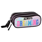 Kit Estojo Escolar Com Caixa Lápis De Cor 12 Un Apontador