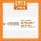 Kit - Estrado Plástico (2 Un) 2,5x25x50 Natural - Della Plast