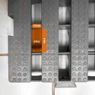 Kit - Estrado Plástico (4 Un = 1m²) 4,5x50x50 Cinza - Della P