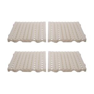 Foto de Kit - Estrado Plástico (4 Un = 1m²) 4,5x50x50 Natural - Della