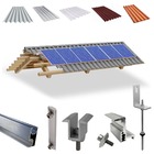 Kit Estrutura Fixador Linha C 1,20m Para 06 Placas Solar Alum