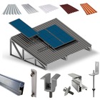 Kit Estrutura Fixador Linha C 1,20m Para 3 Placas Solar Alumí