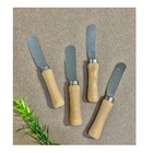 Kit Facas Para Pate Cabo Madeira Wincy