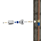 Kit Fácil Blukit Salva Registro De Pressão 9 Em 1