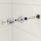 Kit Fácil Blukit Salva Registro De Pressão 9 Em 1 Com Acabame