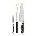 Kit - Faqueiro Plenus 6 Peças + 1 Jogo De Faca Profissional C