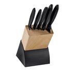 Kit - Faqueiro Plenus 6 Peças + 1 Jogo De Panelas Inox Allegr