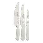 Kit - Faqueiro Premium 3 Peças + 1 Moedor De Sal Ou Pimenta D