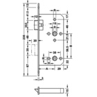 Kit Fechadura + Maçaneta Anguli Aço Inox Polido E Uso Wc