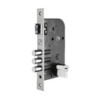 Kit Fechadura Completa Com Maçaneta Eurocilindro 120mm  E Ros