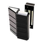 Kit Fechadura Eletroímã Agl Al 150 Preta