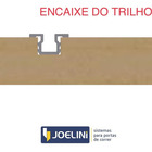 Kit Ferragem Roldana Guarda Roupa Correr Trilho Alumínio.