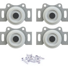 Kit Ferragens 4 Und Porta Guarda Roupa Madeira Assistência