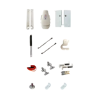 Kit Ferragens Cama Casal Queen Vertical Retrátil De Parede