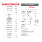 Kit Ferragens Cama Solteiro Horizontal Retrátil De Parede