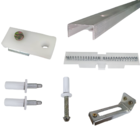 Kit Ferragens P/ Porta Camarão Com Dobradiça - 60 Cm Natural