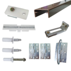 Kit Ferragens P/ Porta Camarão Com Dobradiça - 70 Cm Bronze -