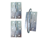 Kit Ferragens P/ Porta Camarão Com Dobradiça - 90 Cm Natural