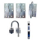 Kit Ferragens P/ Porta Camarão Completo 1,00m Natural - Alfer