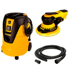 Kit Ferramenta Mirka Lixadeira Elétrica Rodo Orbital com Aspi