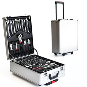 Kit Ferramentas 186 Peças Cromo Vanádio Maleta Alumínio | Leroy Merlin
