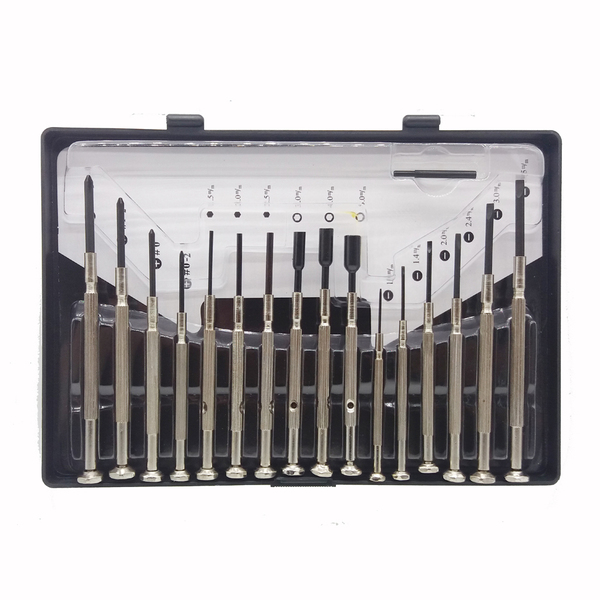 Kit Ferramentas Chaves De Precisão 17 Peças Celulares Óculos