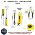 Kit Ferramentas Domestico Manutencao Oficina Lwj-h1803 Luatek