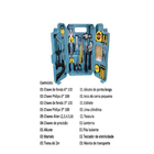 Kit Ferramentas Jogo 26 Pcs Maleta Multiuso On-ty013 Onistek