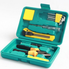 Kit Ferramentas Maleta Jogo 12 Peças Multiuso Diy Alicate Cha