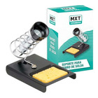 Kit Ferro De Solda Multímetro Suporte Pasta Tubete 60w 110v