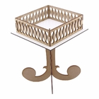 Kit Festa Mdf Provençal - Branco - Linha Premium - 1131-lp36