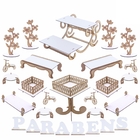 Kit Festa Provençal - Mdf Branco - 928-lp05