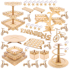 Kit Festa Provençal Mdf - Floral - 50 Peças