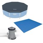 Kit Filtro 1.250 Litros/hora 220v + Capa 305 Estrutural + For