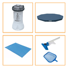 Kit Filtro 2.006 Litros/hora 220v + Capa 366 Estrutural + For