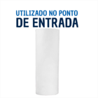 Kit Filtro Big Blue 20'' Chave + Polipropileno Liso Corpo Azu