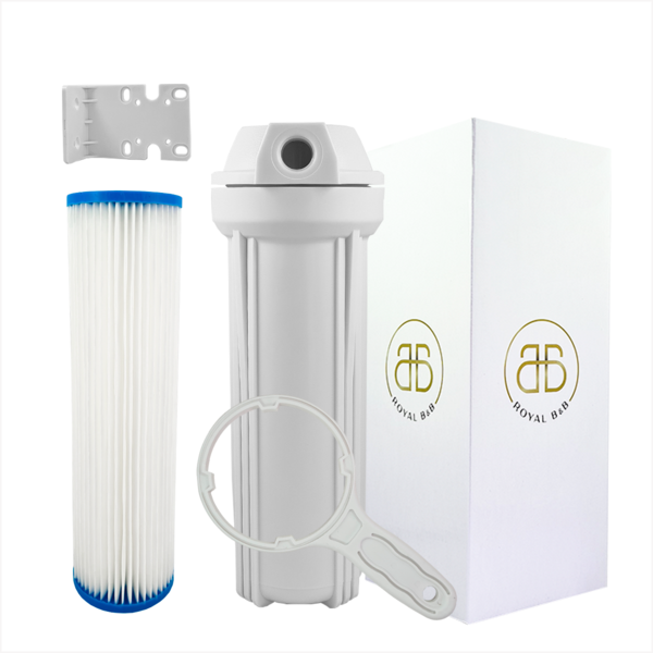 Kit Filtro Caixa D'água Cavalete Entrada 9 3/4 + Plissado Sem