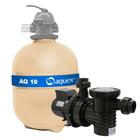 Kit Filtro Para Piscina Até 70 Mil Lts C/ Bomba 3/4 Cv Aquex