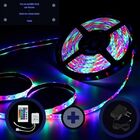 Kit Fita De Led 3528 Com Silicone Rgb+controle+fonte