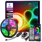 Kit Fita Led Rgb Sincroniza Musica Wifi Inteligente 5 Metros