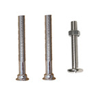 Kit Fixação Válvula Docol Aço Inox 45mm Mix Plastic